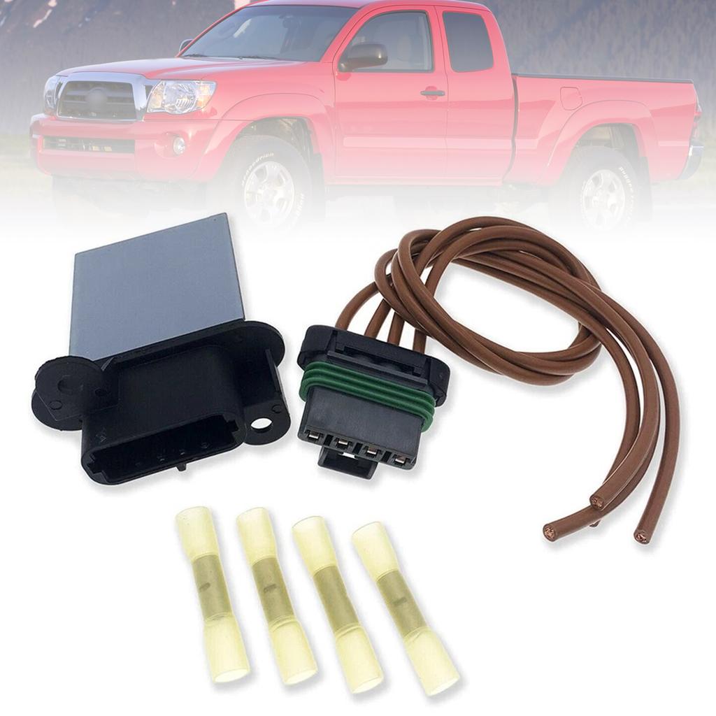 Blower Motor Resistor Kit Harness w/ 8713804050 For Toyota Tacoma 2005-2018