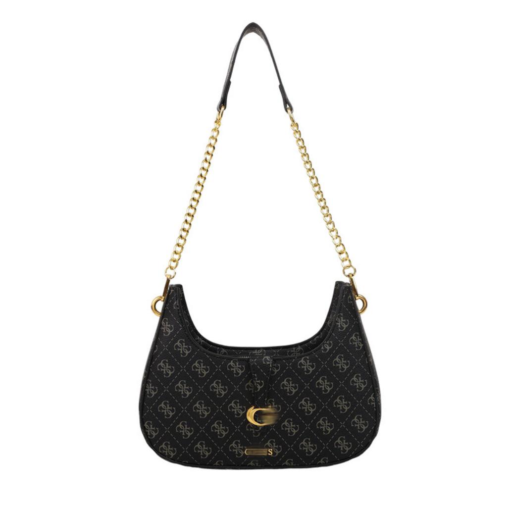 

Роскошная женская сумка кроссбоди в форме полумесяца – Универсальная, модная и самая продаваемая чёрный