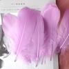 50Pcs Goose Feather Soft Big Floating Dream Catcher Wings Decoration Cat Stick Diy Sunflower Wall Decoration Colored Feathers