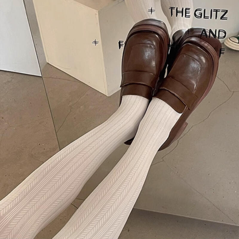 Merle Women's Fall/Winter Jacquard Tights Stockings