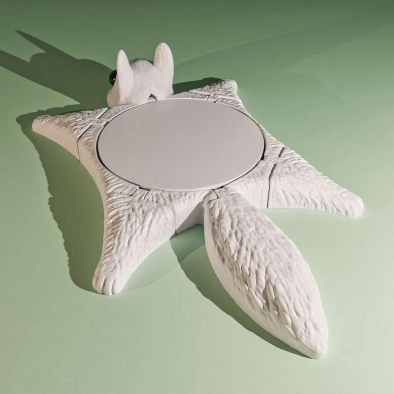 Cup Coaster Drinking Coasters Cup Mat Non-slip Thickened Decor Eye-Popping Squirrel Bar Home Office Patio House Warming for