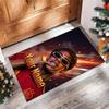 Lamine Yamal Printed Crystal Velvet Rug Non‑Slip Crystal Velvet Carpet For Sofa Bedroom Indoor Home Decoration