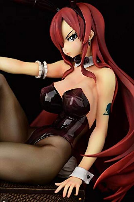 Erza Scarlet Bunny Girl Style Scale PVC Figure 1/6 Pre-painted