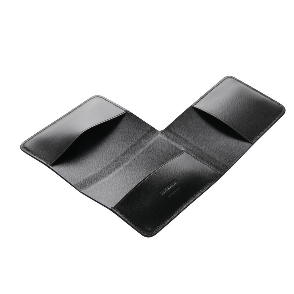 Jil Sander Men's Card Case J25UI0007P6487, Black [Parallel Import]