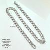 Stainless Steel Cuban Chain Necklace for Men European American Hip Hop Stainless Steel Fashion Jewelry