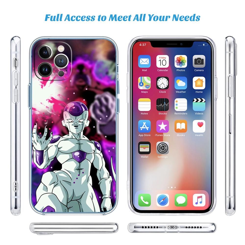 LO35 Dragon Ball Freeza Case for Motorola G10 G20 G30 G31 G32 G34 G35 G41 G42 G50 G51 G52 G55 G60 G60S G62 G71 G72 G75