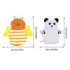 Bathing Gloves 5 Pieces Reusable Ergonomic Non Slip Gentle Tool Baby Bath Mitt Washcloths Gloves For Baby Boy Girl Adult Body