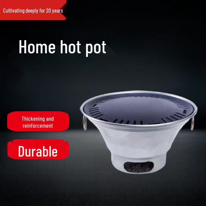 Traditional Clay Charcoal Hotpot & BBQ Stove