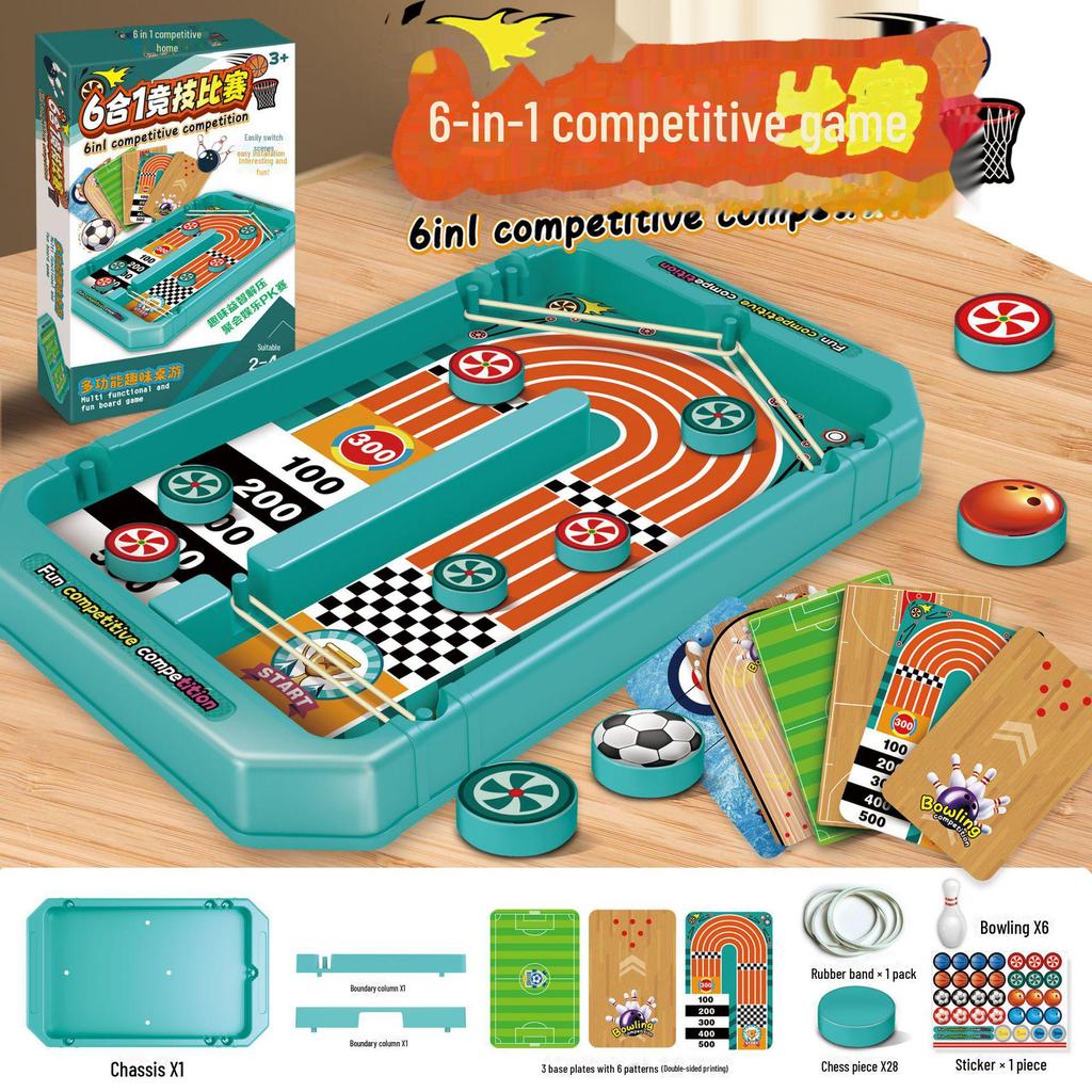 Multiplayer Interactive Chess Puzzle Desktop Toy