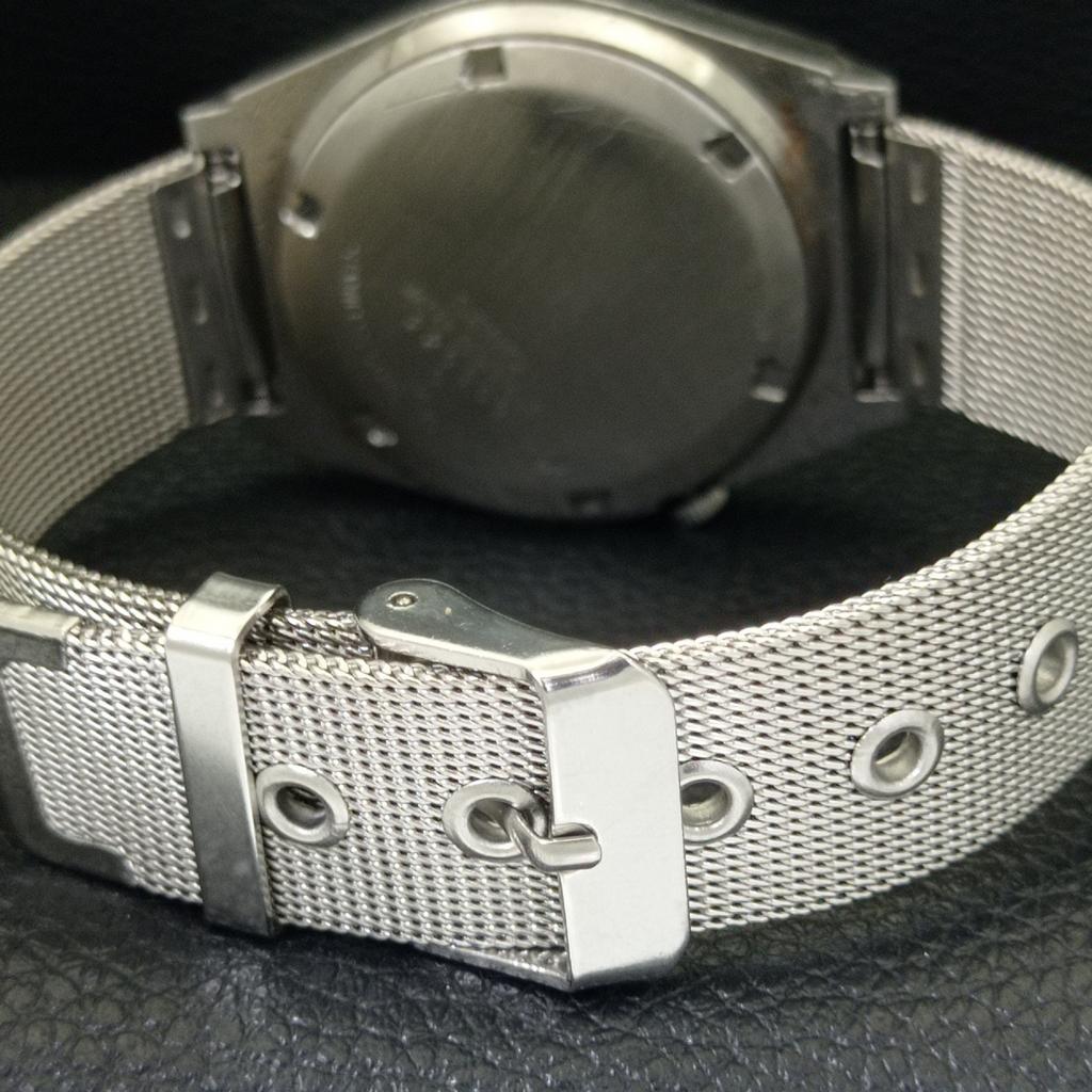 SEIKO 5 AUTOMATIC 7009A VINTAGE JAPAN MENS YELLOW COLOR DIAL WATCH a701490-5 R206b-a701490