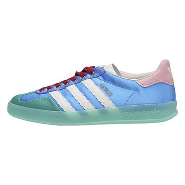 

Adidas Gazelle Светло-голубые шелковые женские кроссовки 707867-U7R10-3660 35
