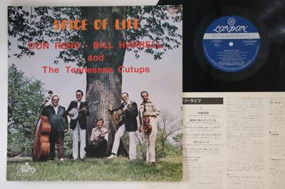 LP Schallplatte DON RENO, BILL HARRELL & THE TENNES - Spice Of Life LAX6038 LONDON 1975 Japan Country Gebraucht