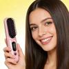 Hair Straightening Brush, Quick Styling Tool, Rechargeable Wireless Hair Straightening Device, Personal Care Comb