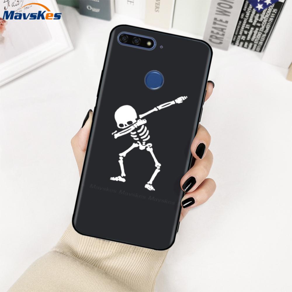 Honor 7A Pro Case Silicone Case For Huawei Y6 Prime 2018 Cover Soft TPU Mobile Phone Bags For Huawei Honor 7C RU 5.7inch Fundas