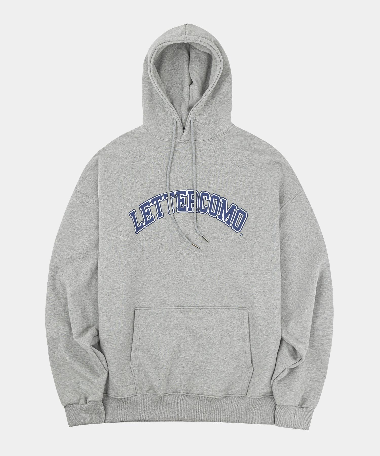 Retour Como Essential I Am Sweat Hoodie Gray Gray/L