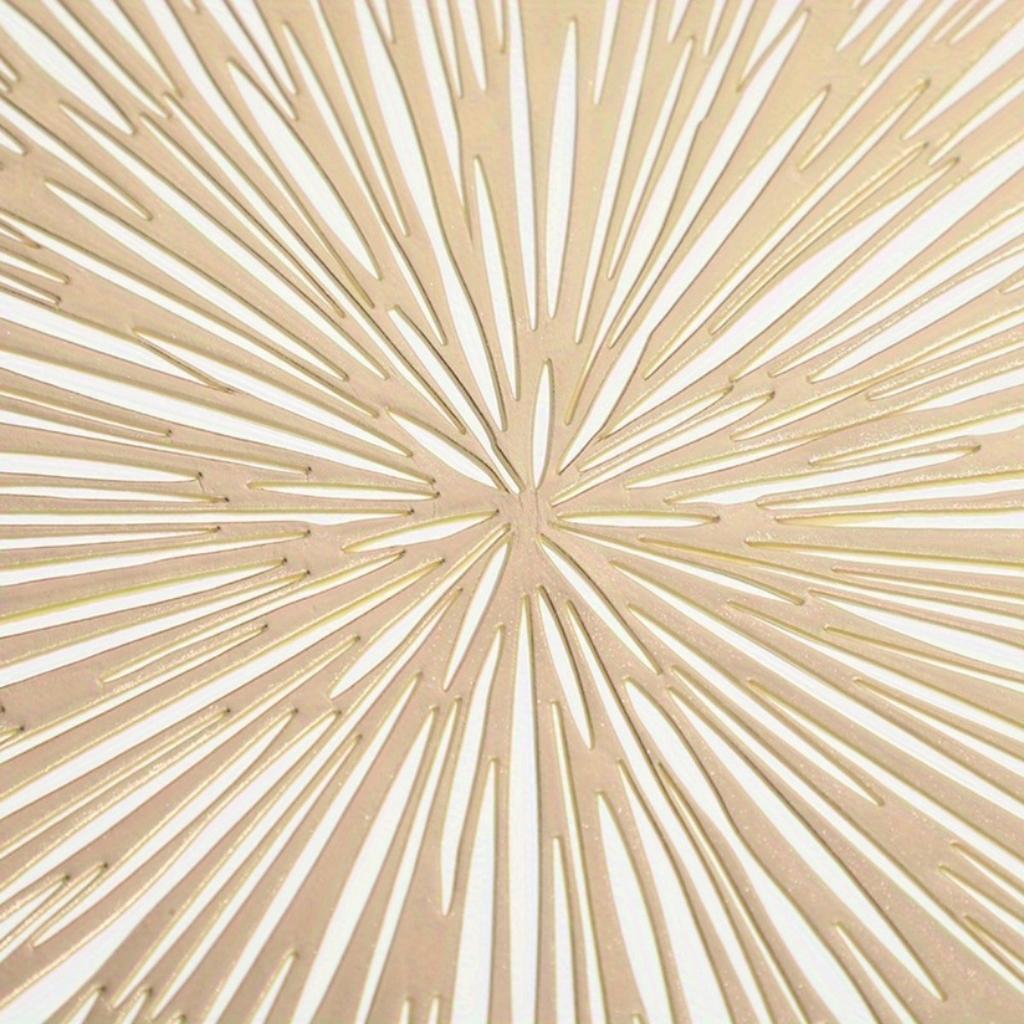 1PC Round Placemats Dining Table Mats Kitchen Hollow Out End Table Decoration Mat