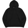 Übergroßer Hoodie (Schwarz)