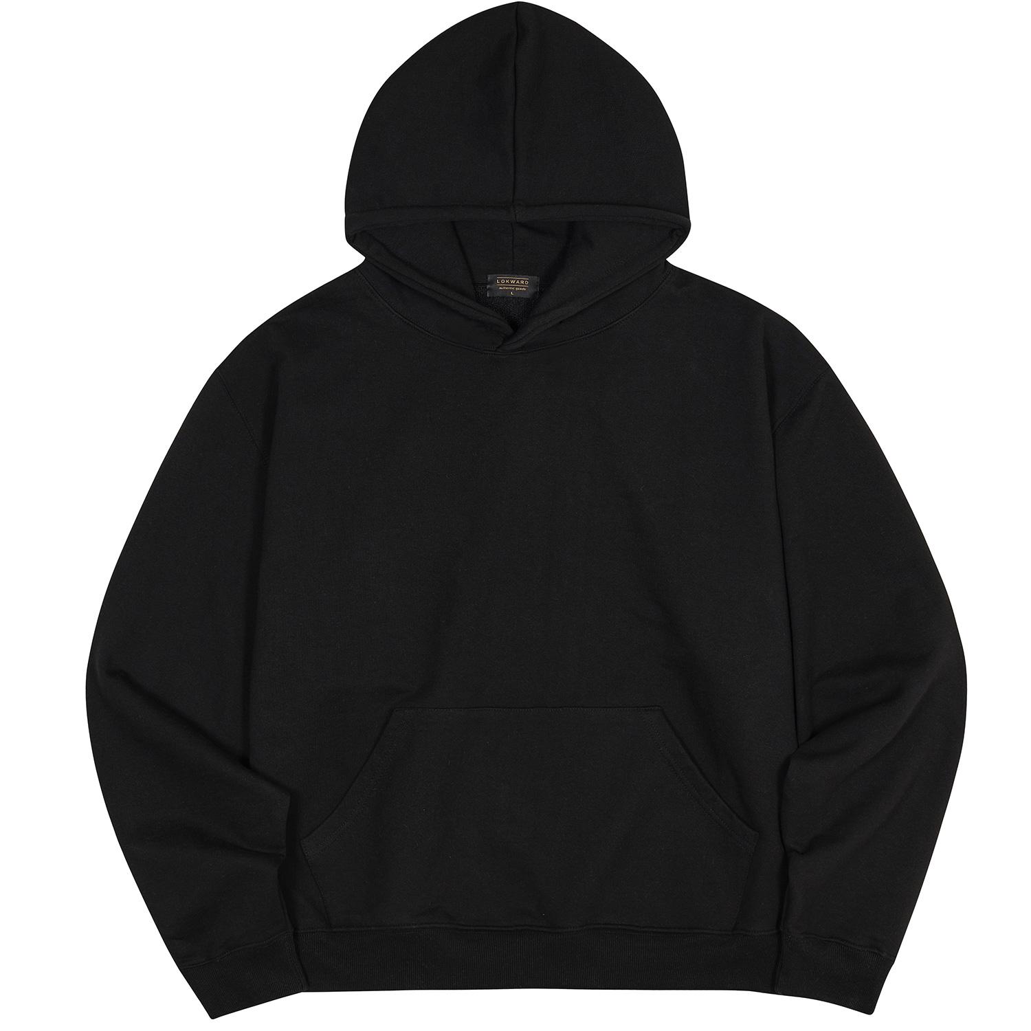 Стильный oversized худи (черный) L