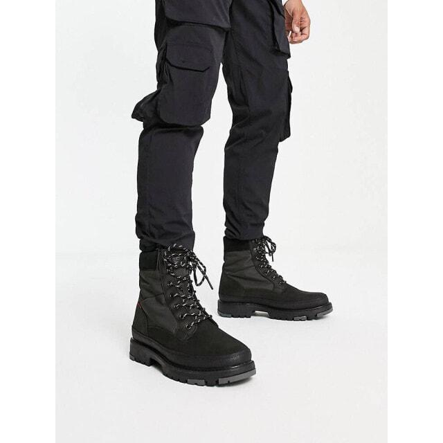 

Черные стеганые тканевые ботинки Levi s Torsten