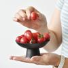 Retro Ceramic High-Footed Plate: Multifunctional for Meals, Fruits, Tea, Desserts, Salads, and More