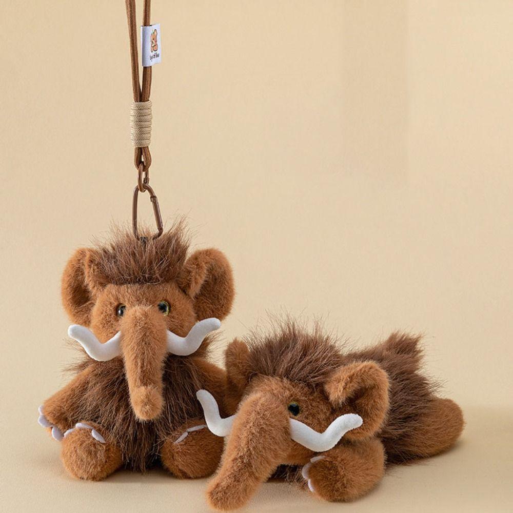 Plush Simulation Mammoth Plush Toys Simulation Elephant Mammoth Plush Doll  Children Toys