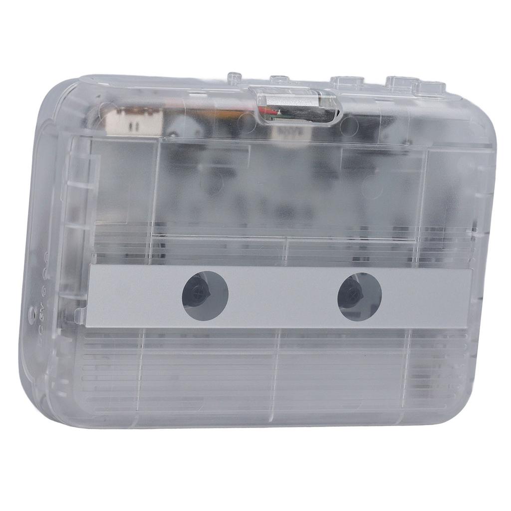 Cassette Player USB Or AA Battery Powered 3.5mm Auto Reverse Vintage Compact Tape Player with Hdphone