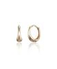 Akarki 14K Noah Teardrop One-Touch Ring Earrings
