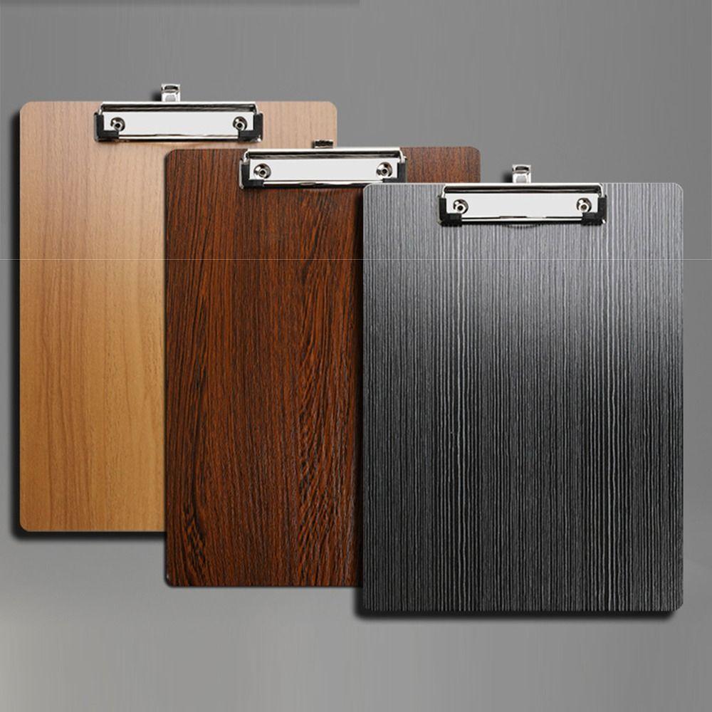 Reinforced A4 Memo Folder Hardboard File Clip Board Portable Writing Clipboard Sketching Board