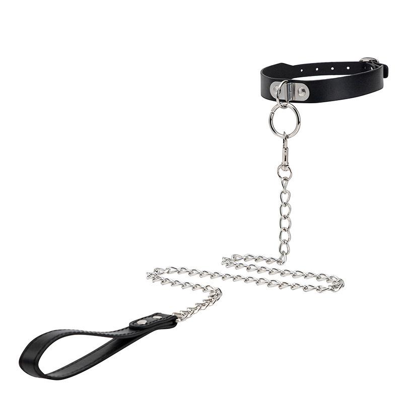 Adult SM Collar & Leash Set: Couples Role-Playing Toys
