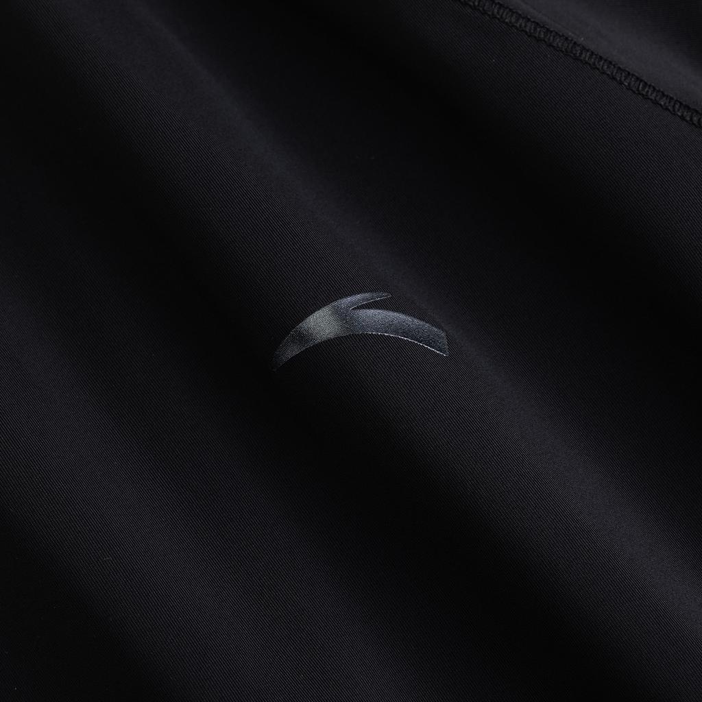 Anta Short Sleeve Knitted Sports T-Shirt Women tops Black 962627111-5