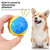Pet Toy - Two-color Bone Imprint C-shaped Ball Sound-producing Ball - Durable and Chewable Toy for Puppies - Small Dog Toy Ball