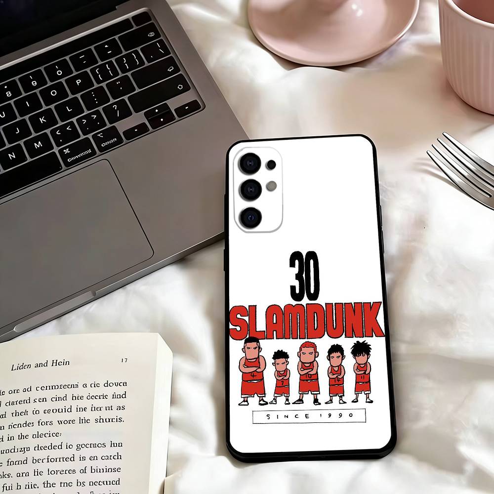 Slam Dunk-k SD   Phone Case For Samsung S25,S24,S21,S22,S23,S30,Ultra,S20,Plus,Fe,Lite,Note,10,Black Cover