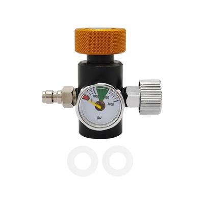 CO2 Inflation Connector Bottle Refill Adapter Thread CO2 Adapter Metal CO2 Filling Adapter for CO2 Beverage Bottles