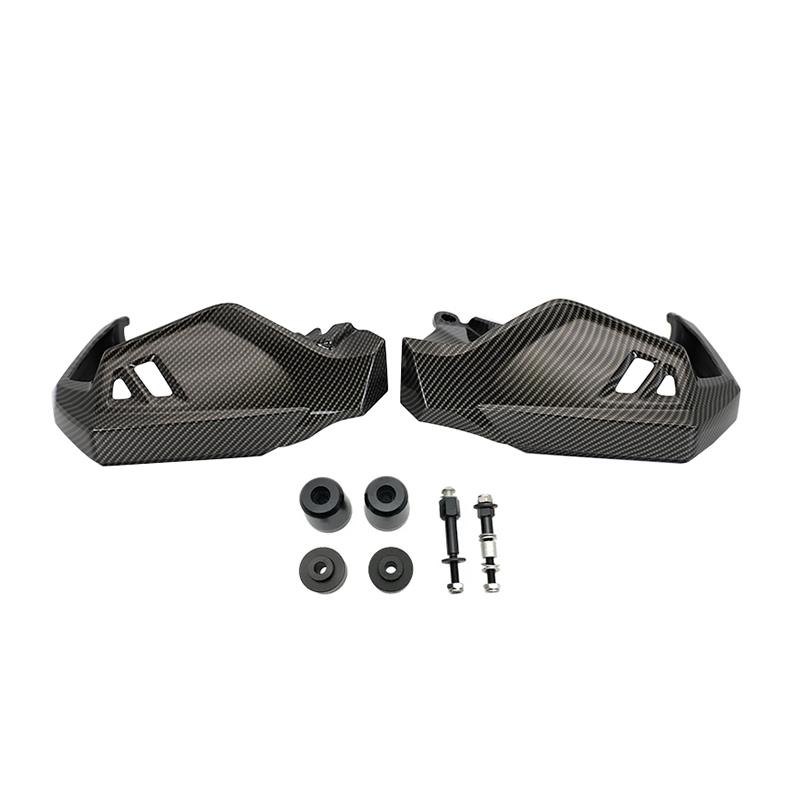 Carbon Black Motorcycle Handguard Hand Protection Wind Shield Hand Guard For Suzuki V-Storm DL250 DL 250 V Strom 250 2017-2024