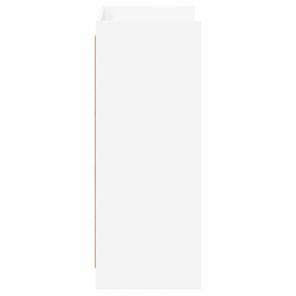 Shoe Cabinet with Storage White 48 x 36 x 92 cm Engineered Wood
