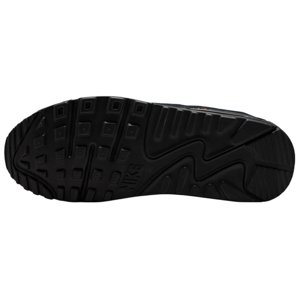 Nike Air Max 90 Odporne na ścieranie Niskie Buty Codzienne do Biegania Unisex Czarne DO6706-010