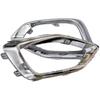 Front Bumper Fog Light Decoration Frame  for SAIC MG HS EHS Fog Light Frame Bright Strip Original 10457758 10457756