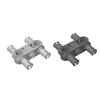 50pcs 48989 Pin Connector Hub Perpendicular 3L with 4 Pins Building Blocks MOC Tank Accessories Educational Toys