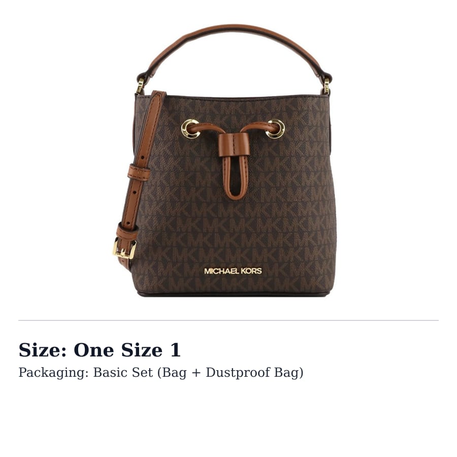 MICHAEL KORS Suri Coated Canvas With