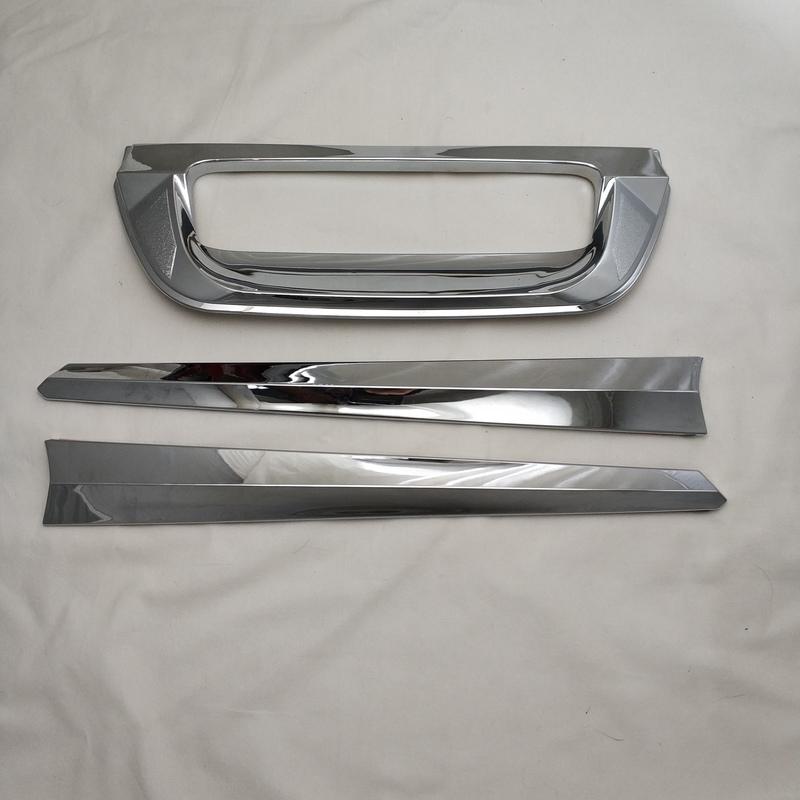 Yoyo Car Chrome Back Bowl Handle Cover Tailgate For Isuzu Dmax D-max Ute Xlt 2012 2013 2014 2015 2016 2017 Rear Trunk Cover
