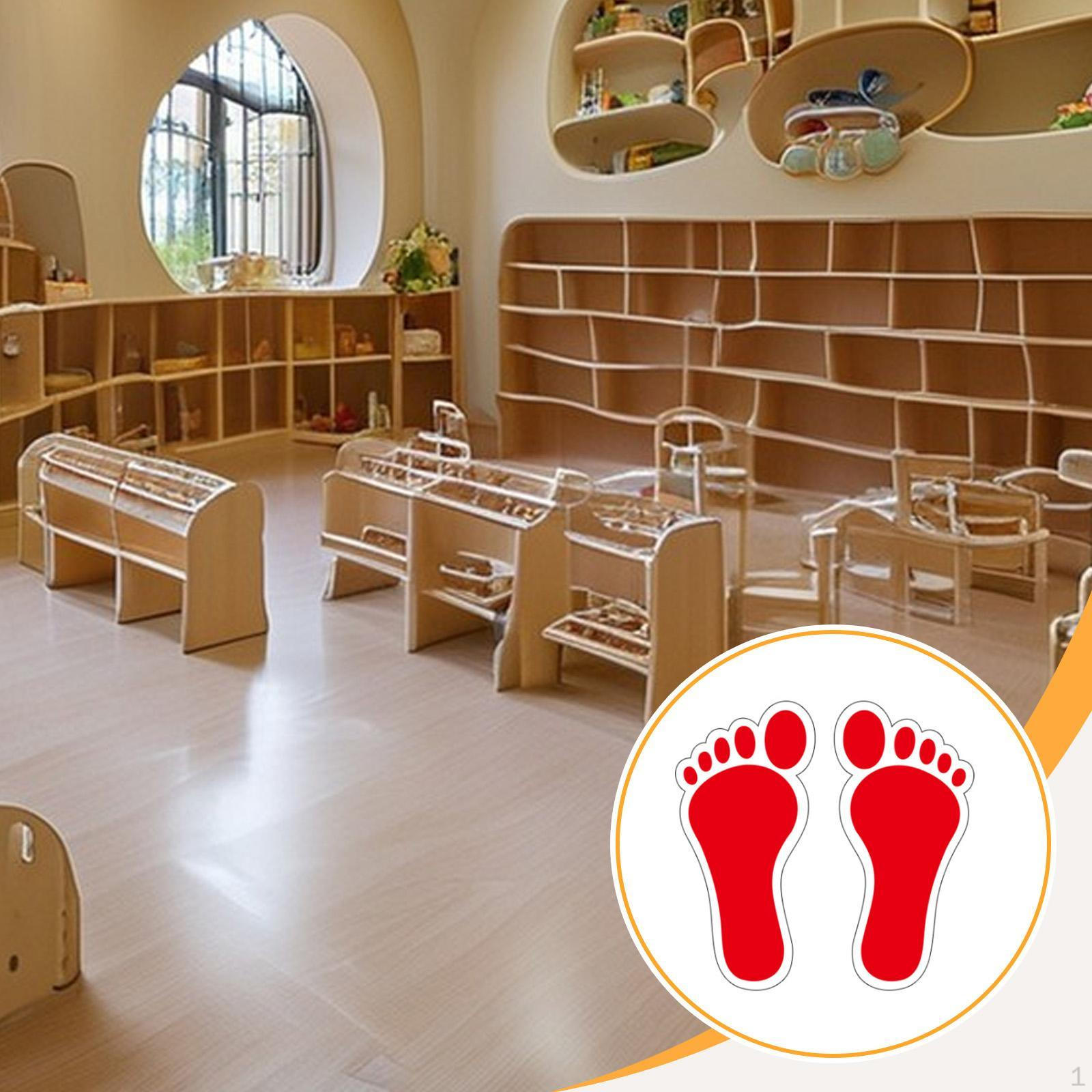 

Наклейки следы босых ног пятки 29 см x 14 см детские напольные наклейки отпечатки ног для школы