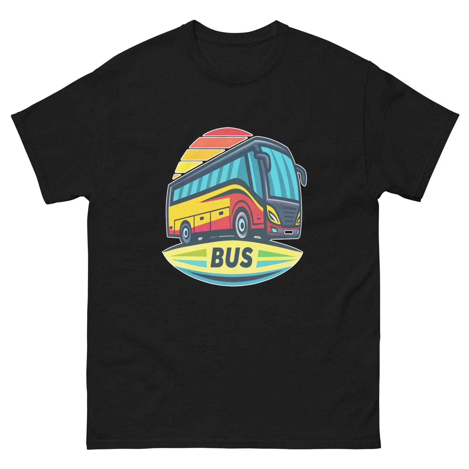 Bus Colourful Object Place Item Urban T-Shirt S