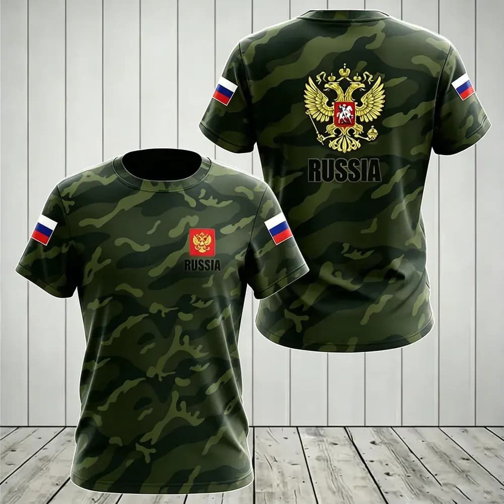 Ανδρική Μόδα 3D Τυπωμένο Ανδρικό T-Shirt Στρογγυλή Λαιμόκοψη Κοντομάνικο Μοντέρνο Street Wear