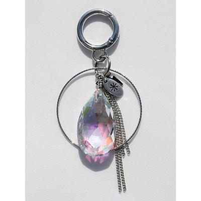 SIMILLENT O-GLOWDROP KEYRING_Aurora