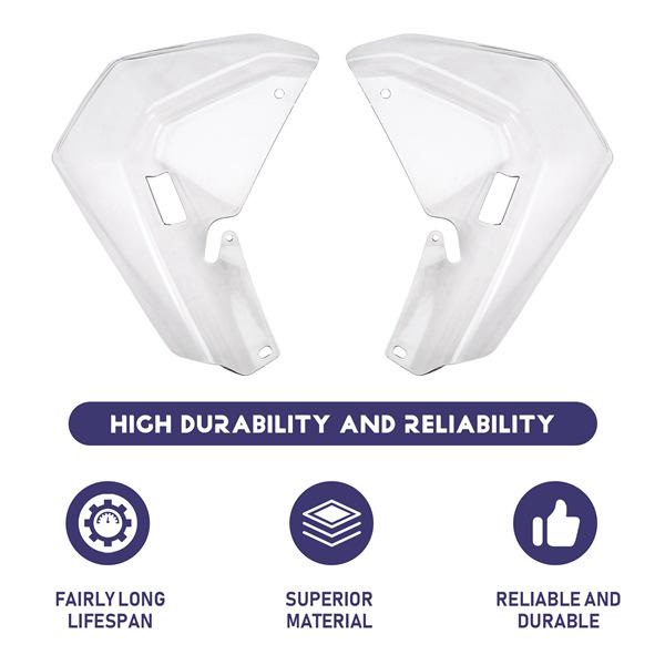 Side Wind Deflector/Spoiler for 23-25 Lb BMW R1300GS Motorcycles