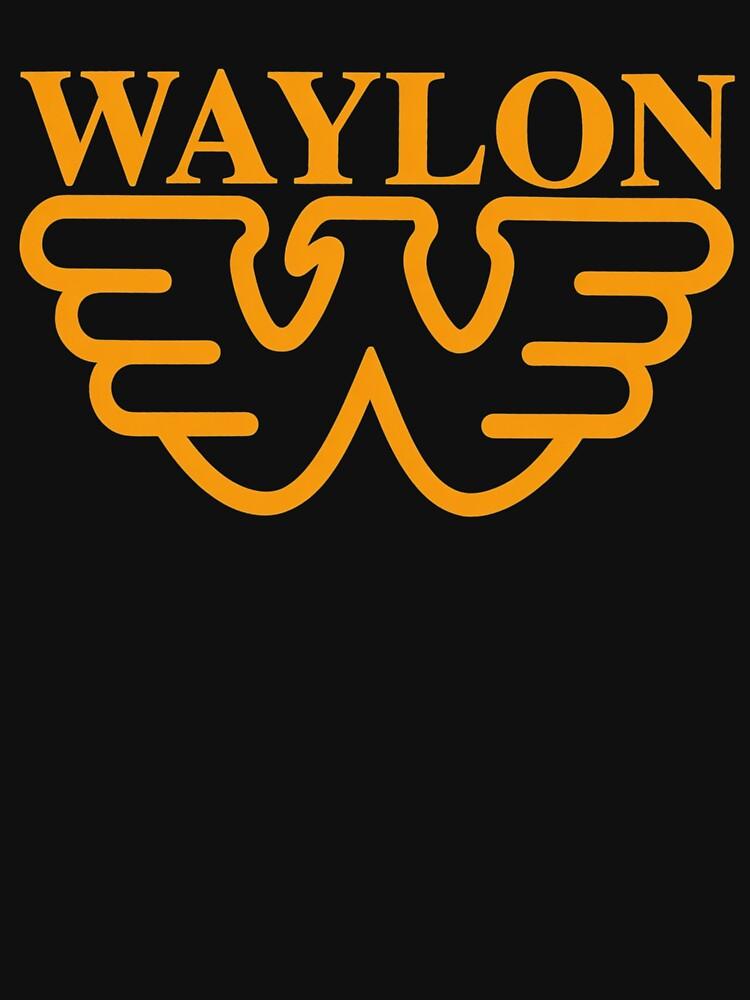 Willie Nelson Waylon Jennings - Outlaw Country Music Classic T-Shirt