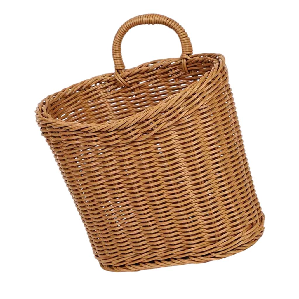 Handwoven Wall Hanging Planter Basket Breathable Planter Home Decoration For Indoor Outdoor Use