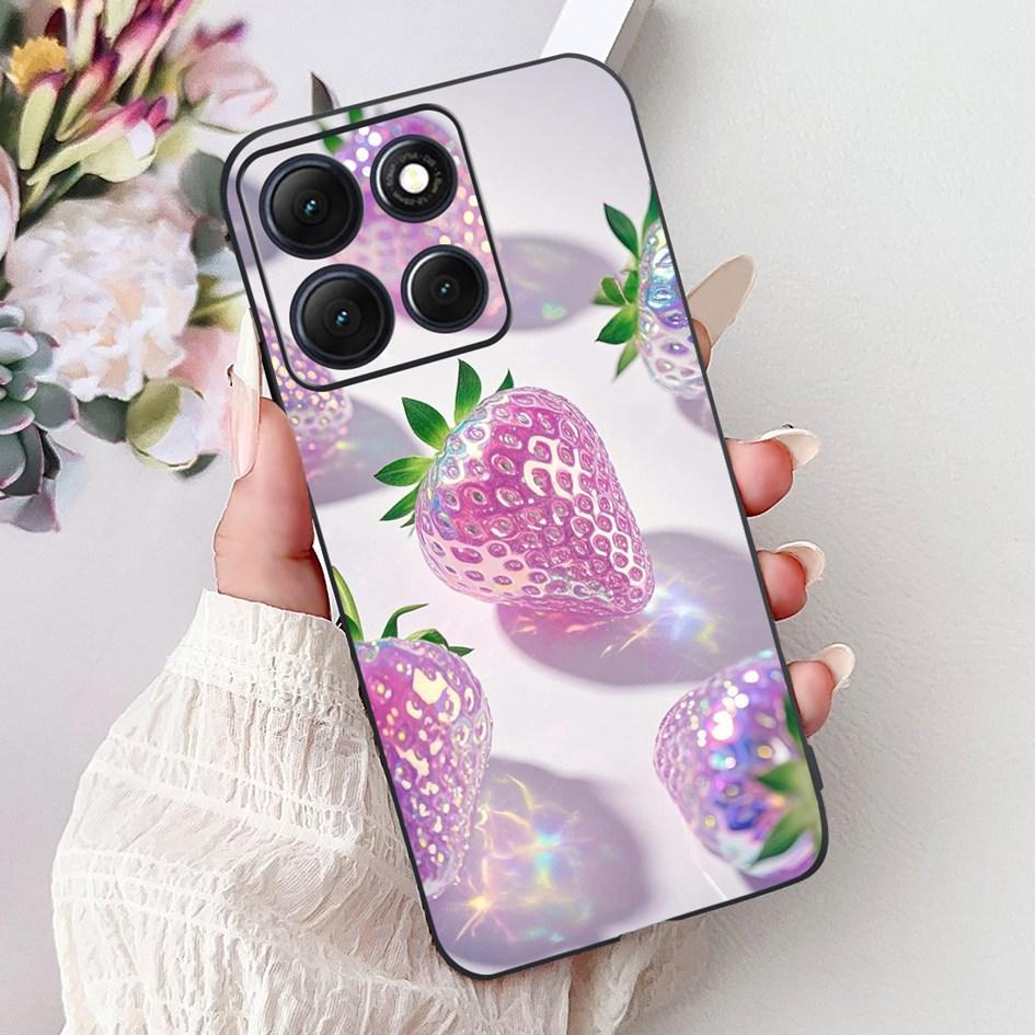 For Motorola Moto G86 Power 5G Case New Fashion Flower Bamboo Cat Cartoon Soft Silicone Back Cover For Moto G86 Power 2025 Coque
