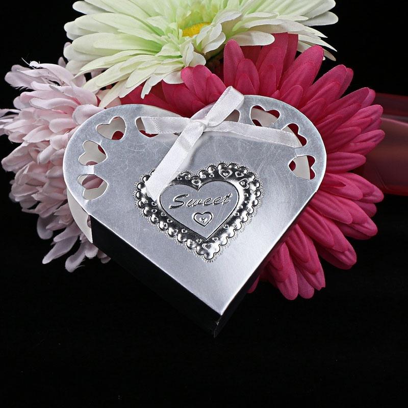 25τμχ Χάρτινο Κουτί Καραμελών Καρδιά Γλυκό Δώρο Κουτί Προμήθειες Πάρτι Διακόσμηση Γάμου Δώρα Γάμου