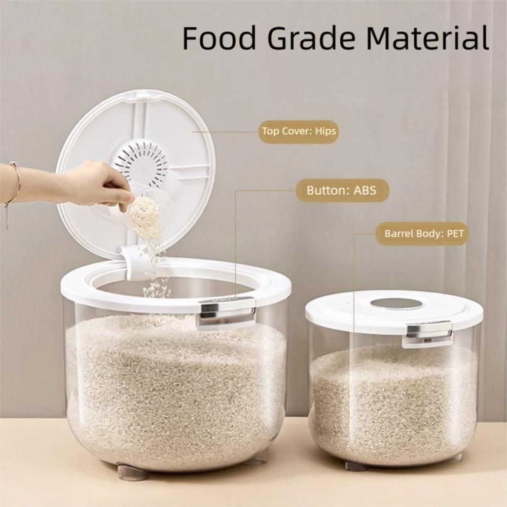 5/10 kg Nádoba na rýži Odolná proti hmyzu Nádoba na skladování obilí Nová Nádoba na skladování rýže Kuchyňské náčiní